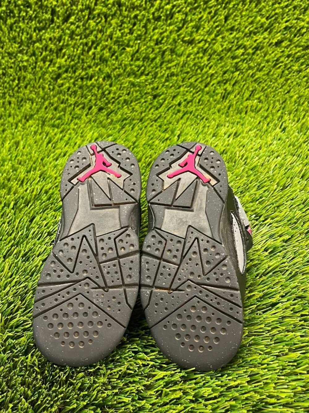 Nike Air Jordan True Flight Girls Size 9C Pink BlackAthletic Basketball Sneakers